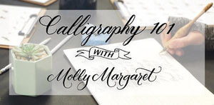Calligraphy 101 Workshop - April 20, 2024 Nashville, TN